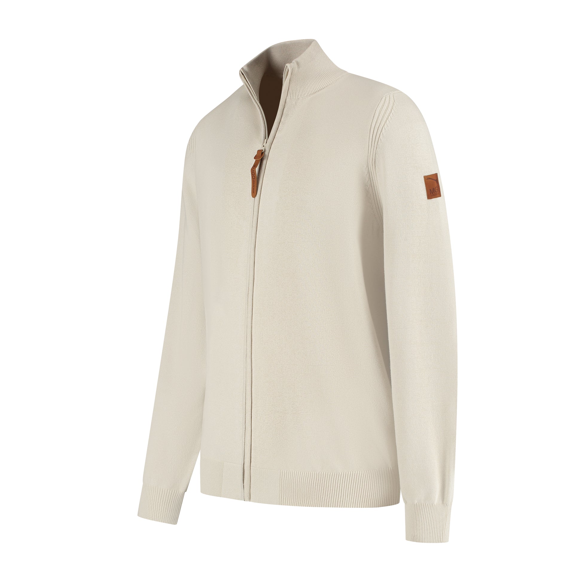 Blake Men - Outdoor cardigan - Sand FL