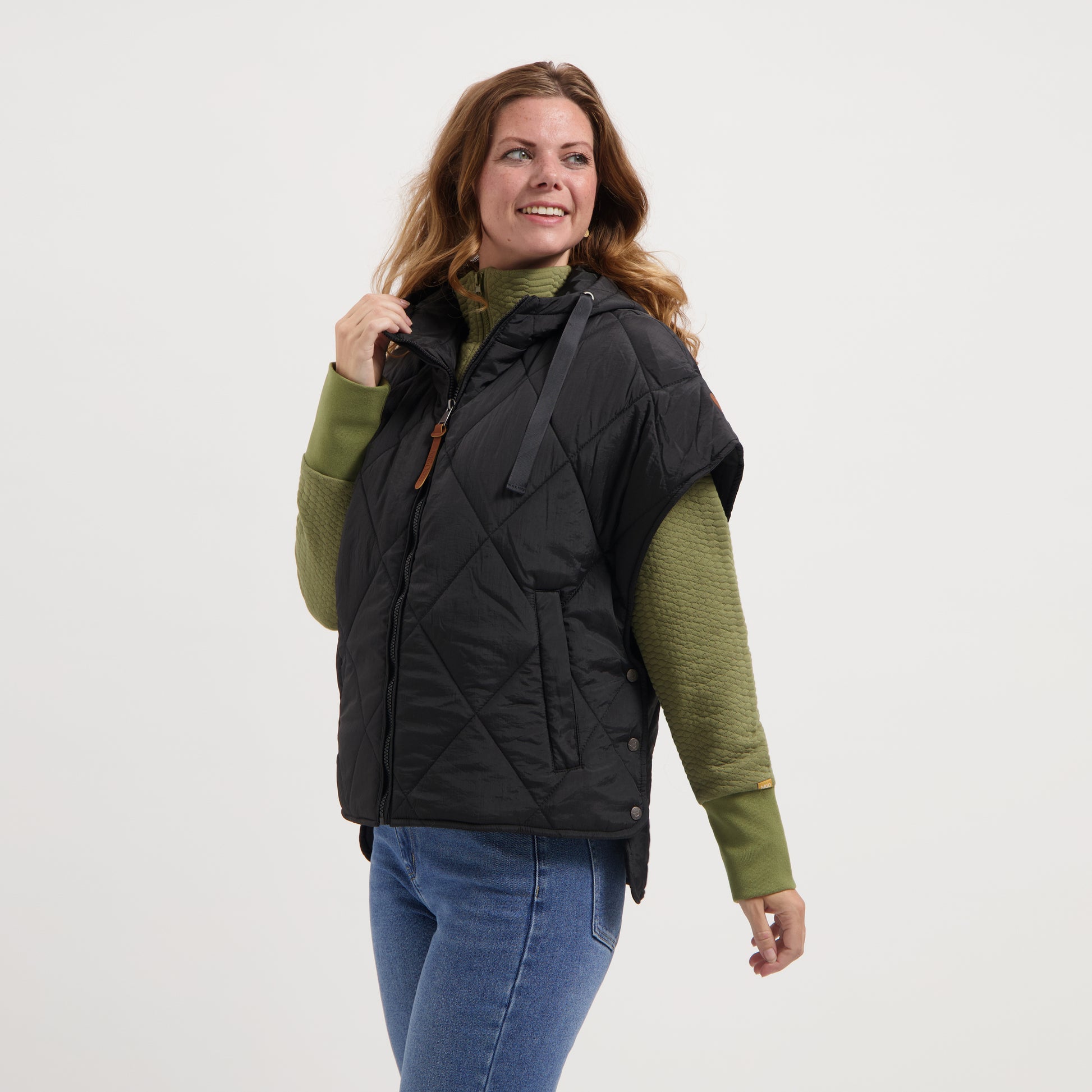 Leah Women - Bodywarmer - Lightweight jacket - Black MV