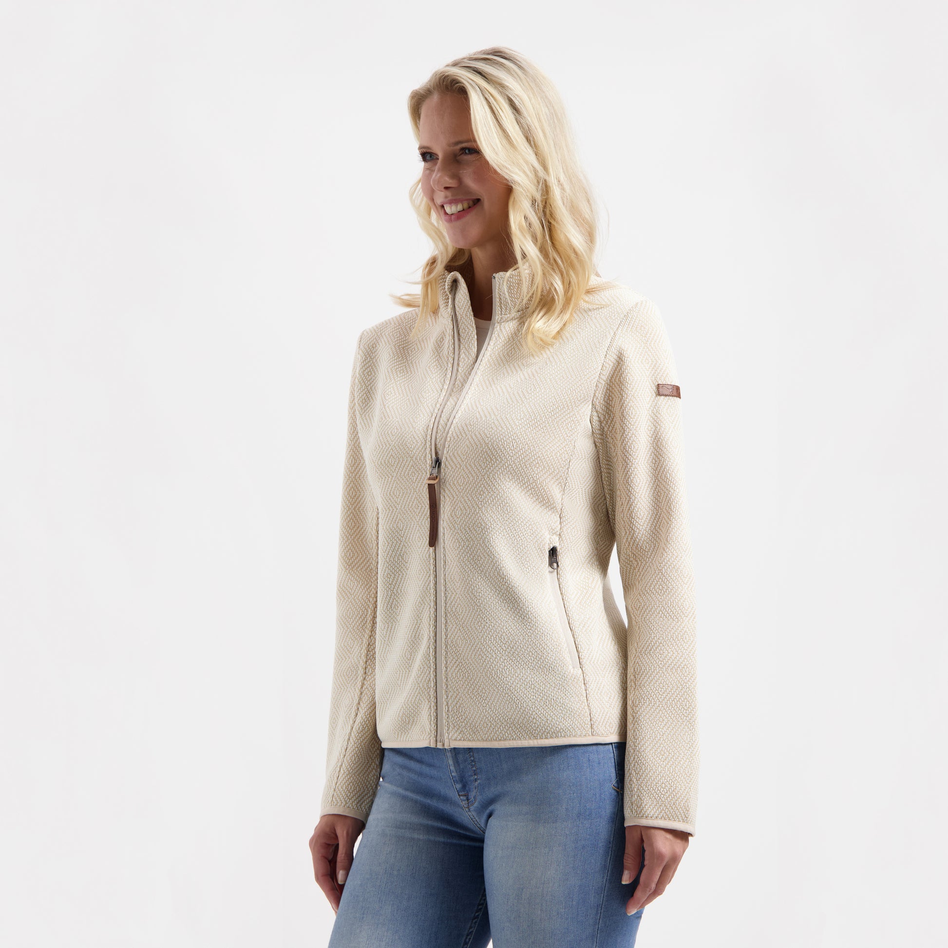 Lucy Men - Outdoor cardigan - Sand MV