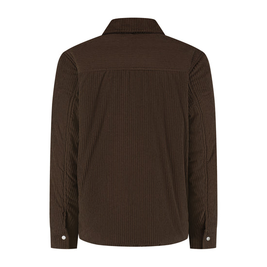 Stan Men - Shacket - Lined Jacket - Dark Brown B