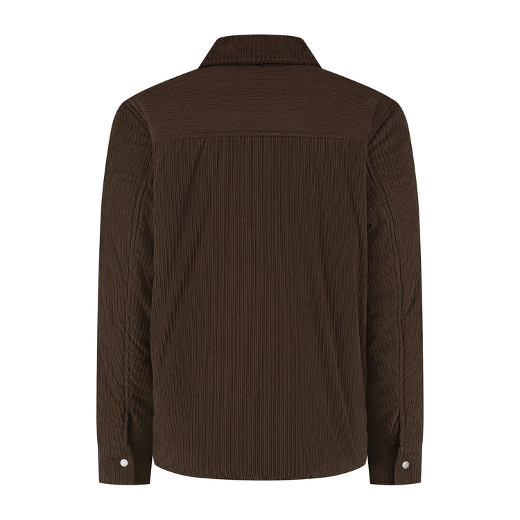 Stan Men - Shacket - Lined Jacket - Dark Brown B