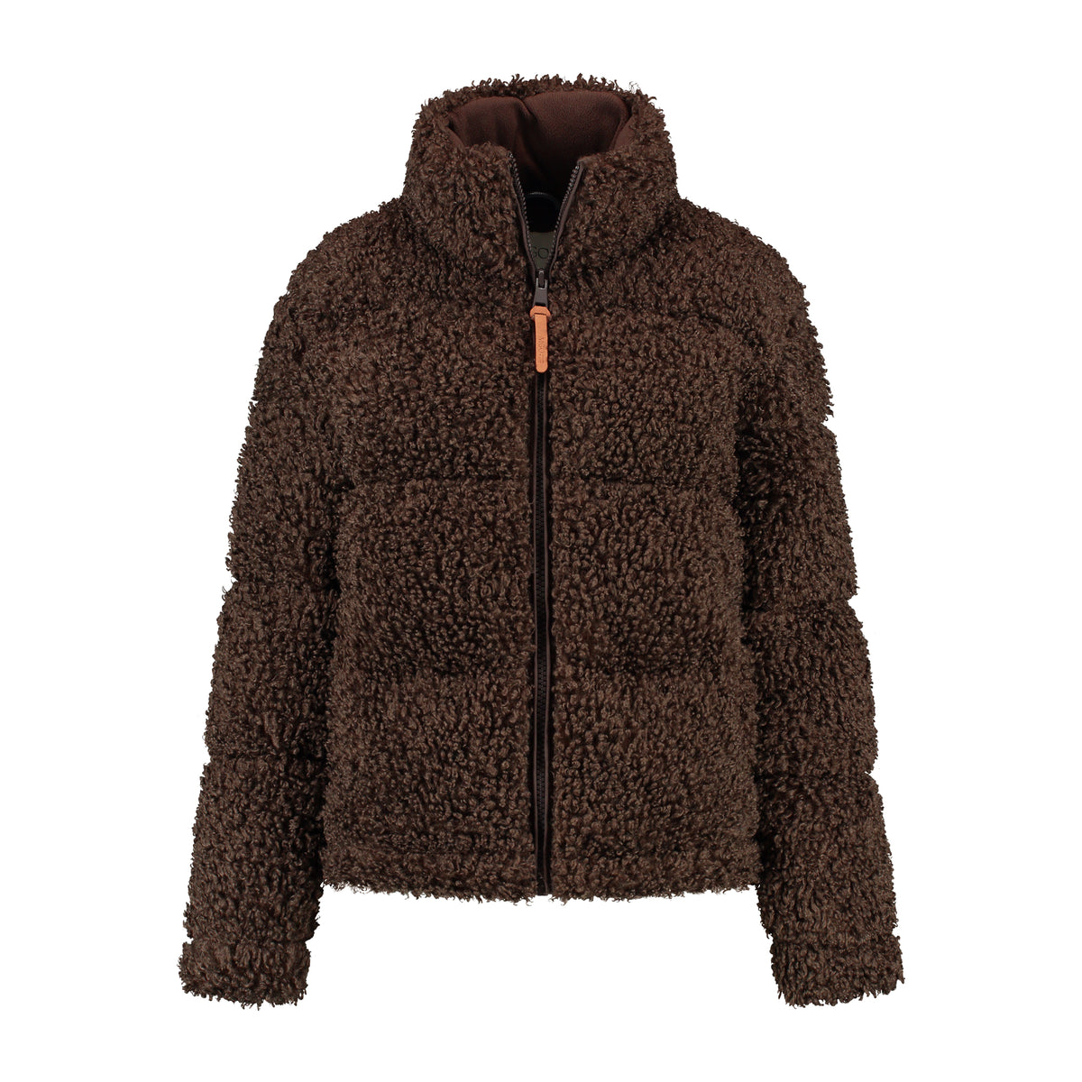 Bente Women - Puffer Jacket - Teddy - Dark Brown F