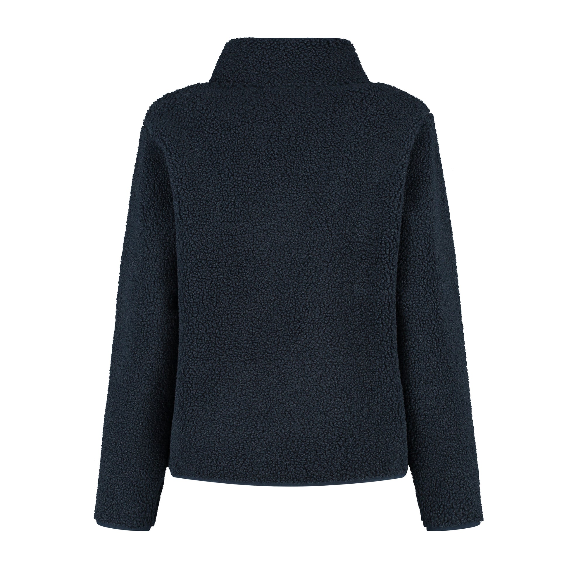 Teddy Women - Outdoor cardigan - Teddy fleece - Navy B