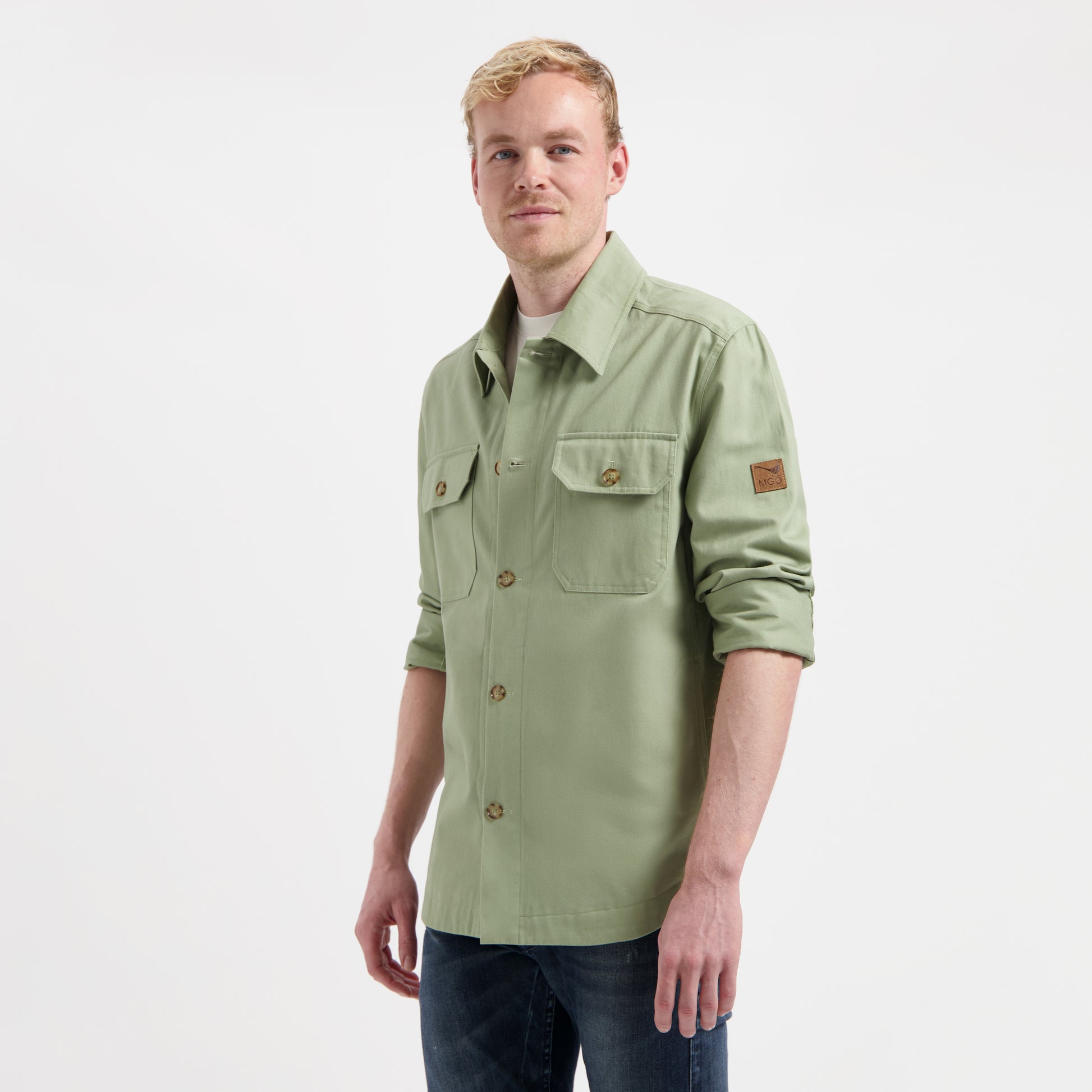Clifford Men - Over-shirt - Lichtgroen MV