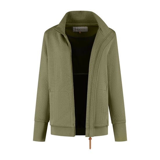 Rosy Women - Outdoor cardigan - Fleece - Sweat - Green CVO