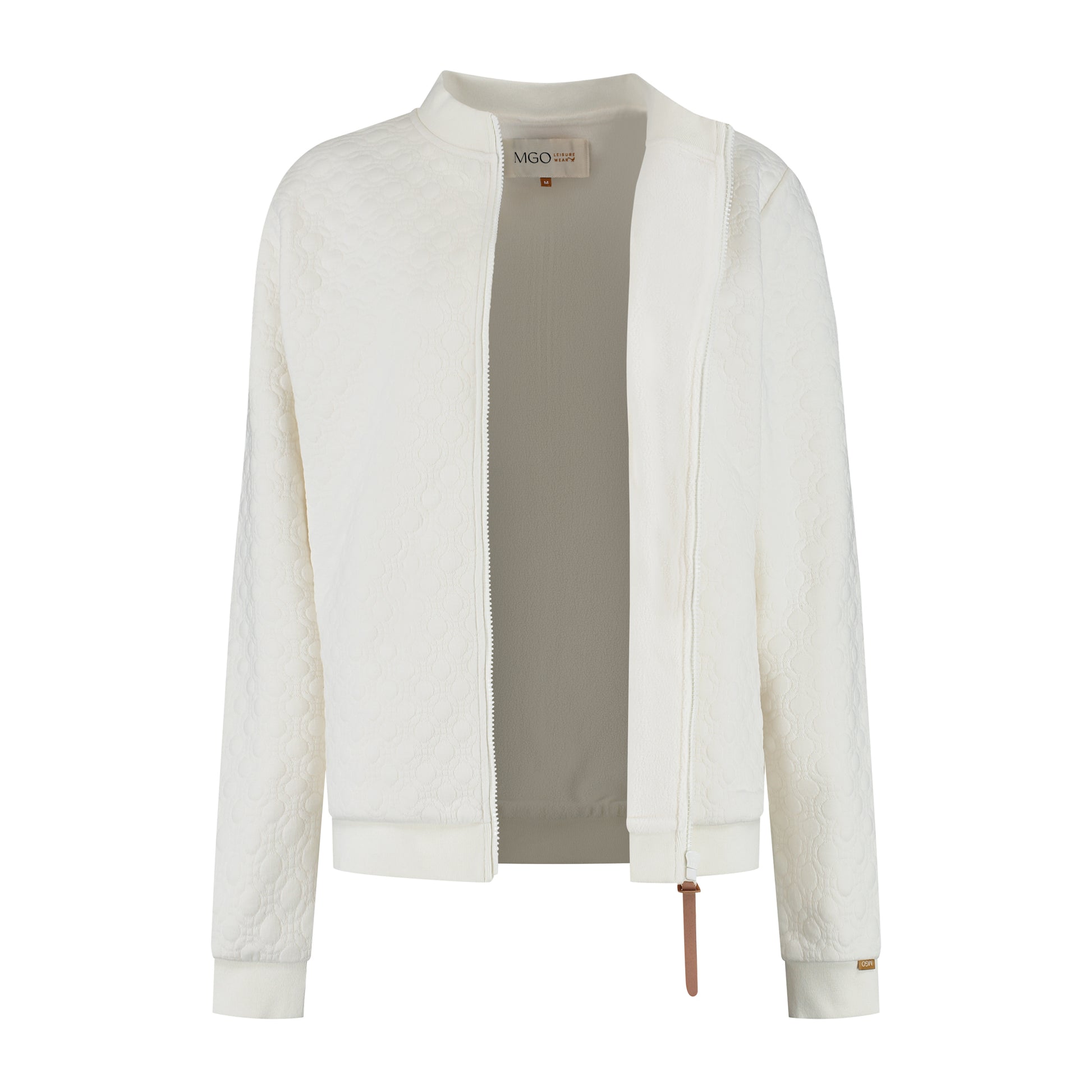 Francis Women - Outdoor cardigan - Fleece lining - Off-white CVO