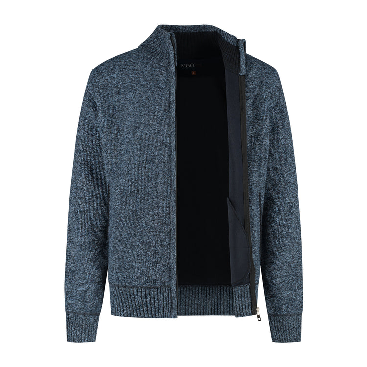 Patrick Men - Outdoor Vest - Fleece - Blue CVO