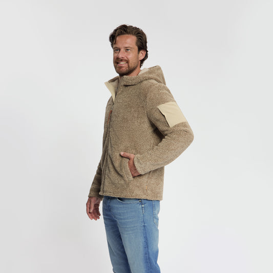 Lucas Men - Outdoor Vest - Teddy - Sand MV2