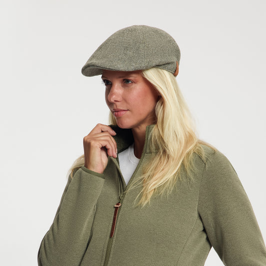 Thorpoint - Flat Cap - Wool Blend - Khaki MV