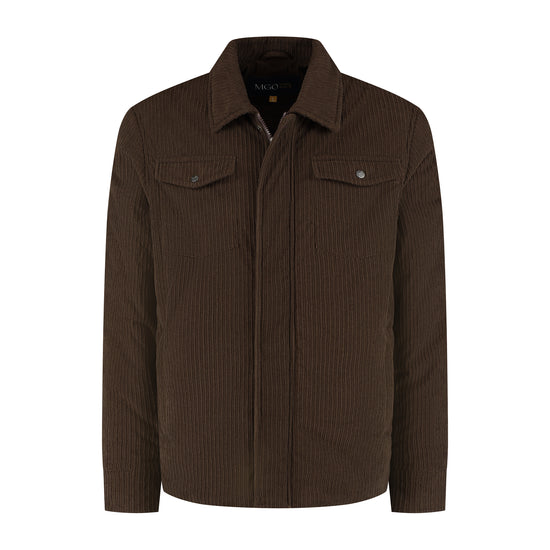 Stan Men - Shacket - Lined Jacket - Dark Brown F