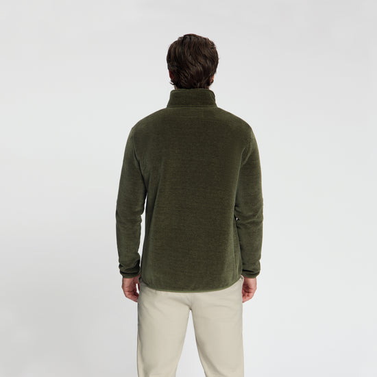 Helmer Men - Outdoor Vest - Fleece - Green B